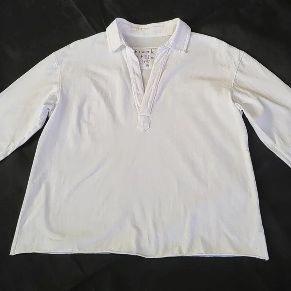 Frank & Eileen Heritage Jersey Popover Henley Top - Picture 9 of 16
